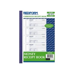 Discount 2-Part Carbonless Money Receipt Book, 2.75