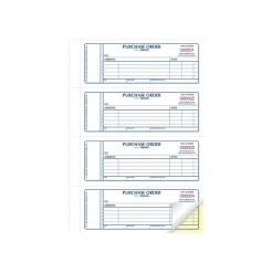 Discount 2-Part Carbonless Purchase Requisitions, 7"L x 2.7"W, 400 Sets/Book (RED1L176) Business Forms
