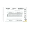 2-Part Carbonless Driver's Daily Logs, 9.13"L x 5.5"W, 31 Sets/Book (REDS5031NCL) Business Forms