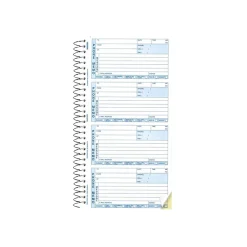 Rediform Phone Message Pad, 3" x 5", White/Blue, 100 Sheets/Pad (50076)