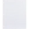 Rediform Reinforced College Ruled Filler Paper, 8.5" x 11", 3-Hole Punched, 100 Sheets/Pack (20122/WBZ13R) New