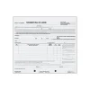 New Snap-A-Way 3-Part Carbonless Bill of Lading, 7"L x 8.5"W, 250 Sets/Book (44301) Business Forms