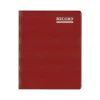 Online Rediform Vinyl Series Record Book, 8.38" x 10.38", Red, 150 Sheets/Book (57231) Accounting & Record Journals
