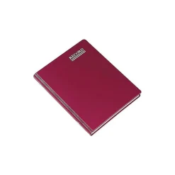 Online Rediform Vinyl Series Record Book, 8.38" x 10.38", Red, 150 Sheets/Book (57231) Accounting & Record Journals