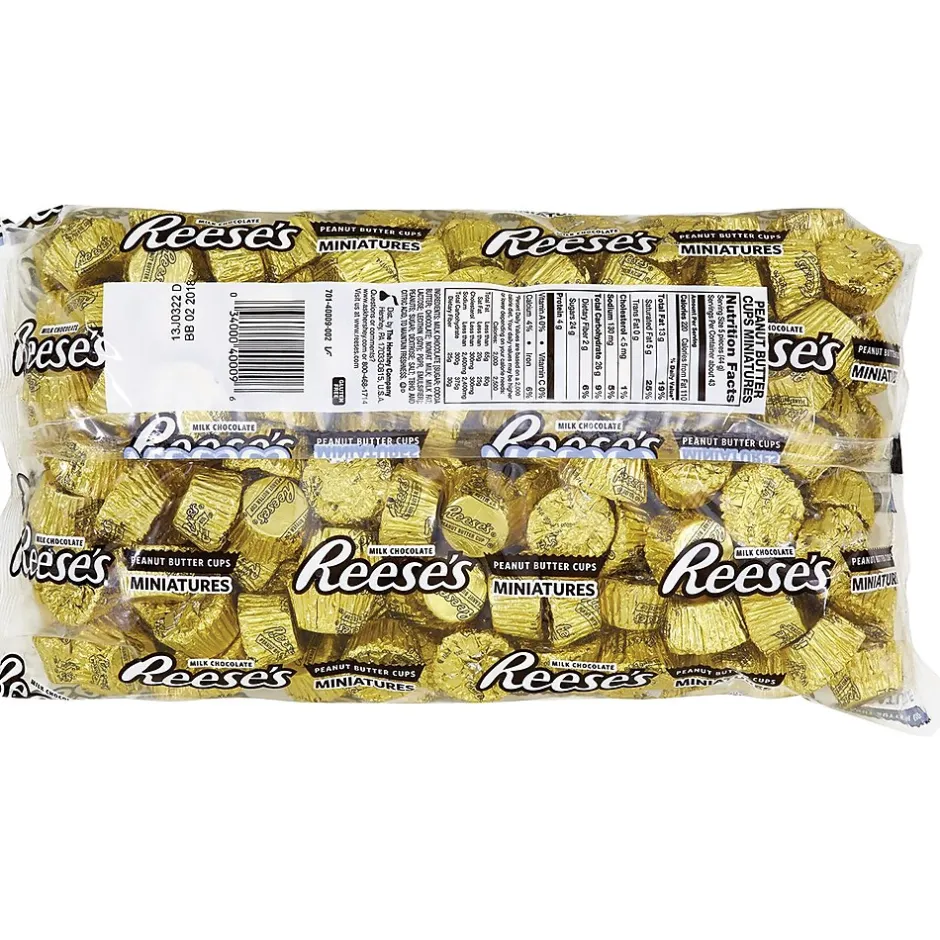Chocolate<Reese's Peanut Butter Cups Miniatures, 66.7 oz. (HEC00093)