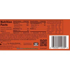 Chocolate<Reese's Pieces Peanut Butter Milk Chocolate Pieces, 4 oz., 12/Carton (HEC11470)