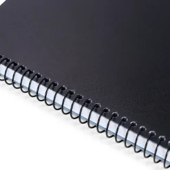 RE-FOCUS THE CREATIVE OFFICE on the GO Notepad, College Ruled, Black, 142 Sheets/Pad (88001) Best