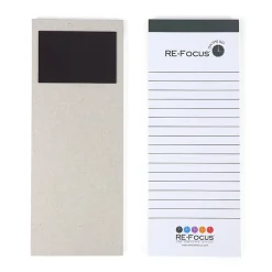 RE-FOCUS THE CREATIVE OFFICE on the GO Notepad, 3.5" x 9", College Ruled, 50 Sheets/Pad, 3 Pads/Pack (83001) Discount