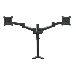 Regency Adjustable Double Screen Articulating Monitor Mount, Up to 24", Black (CA2)* Monitor Mounts & Stands