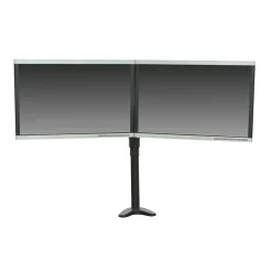 Regency Adjustable Double Screen Articulating Monitor Mount, Up to 24", Black (CA2)* Monitor Mounts & Stands