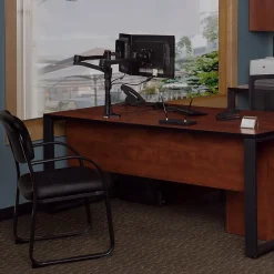 Regency Adjustable Double Screen Articulating Monitor Mount, Up to 24