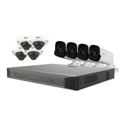 Security Cameras & Systems<REVO America Ultra HD Audio Capable 16 Channel 3 TB NVR Surveillance System with 8 Cameras (RU162D4GB4GA-3T)