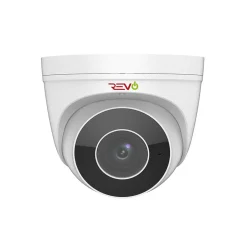 Security Cameras & Systems<REVO America Ultra Plus HD IP Indoor/Outdoor Surveillance Turret Camera with Motorized Varifocal Lens (RUCT2812-1C)