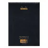 Rhodia Wirebound Notebooks Ruled 8 1/4 In. X 12 1/2 In. Black [Pack Of 5] (5PK-185019) Outlet