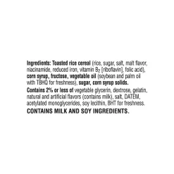 Snacks & Granola Bars<Rice Krispies Treats Marshmallow Cereal Bar, 0.78 oz., 60 Bars/Box (KEE17120)