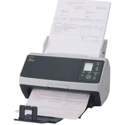 Desktop Scanners<Ricoh FI-8170 CG01000-303001 Duplex Desktop Document Scanner with Paper Stream Capture Pro Software License, Black/White