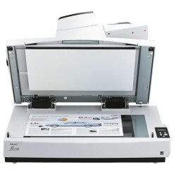 Desktop Scanners<Ricoh fi-7700 PA03740-B005 Duplex Flatbed Document Scanner, Black/White