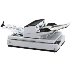 Desktop Scanners<Ricoh fi-7700 PA03740-B005 Duplex Flatbed Document Scanner, Black/White