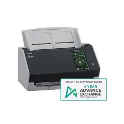 Scanners<Ricoh fi-8040 Premium Bundle Scanner with 4 Year Advance Exchange Warranty (CG01000-310059)