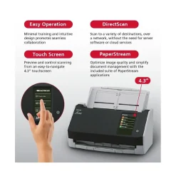 Scanners<Ricoh fi-8040 Premium Bundle Scanner with 4 Year Advance Exchange Warranty (CG01000-310059)