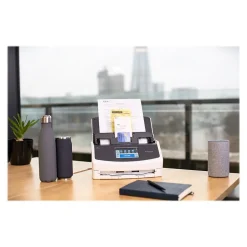 Portable Scanners<Ricoh ScanSnap IX1600 PA03770-B615 Wireless Duplex Document Scanner, White