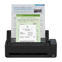 Portable Scanners<Ricoh ScanSnap IX1300 Wireless Duplex Document Scanner, Black (PA03805-B105)