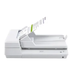 Desktop Scanners<Ricoh SP-1425 PA03753-B005 Duplex Flatbed Document Scanner, White