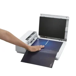 Desktop Scanners<Ricoh SP-1425 PA03753-B005 Duplex Flatbed Document Scanner, White