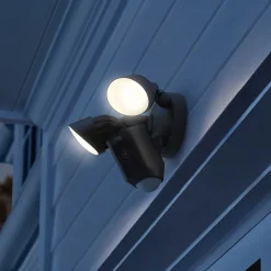 Security Cameras & Systems<Ring Floodlight Cam Plus Outdoor Wireless Security Camera, Black (B08F6DWKQP)