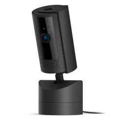 Security Cameras & Systems<Ring Pan-Tilt Indoor Wired Security Camera, Black (B0CG2WNRHF)