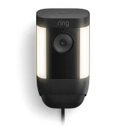 Security Cameras & Systems<Ring Spotlight Cam Pro Security Camera, Black (B09DRCLHQT)