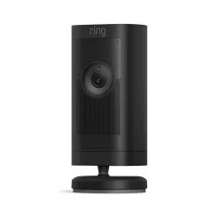 Security Cameras & Systems<Ring Stick Up Cam Pro Battery Indoor/Outdoor HDR Wireless Security Camera, Black (B09CK8PB8M)