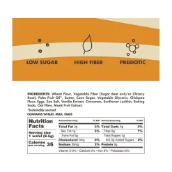 Cookies<Rip Van Minis Dutch Caramel & Vanilla Wafels, 0.28 oz., 32 Packs/Box (8916)