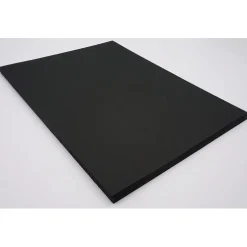 Clearance 3D 9" x 12" Construction Paper, Black, 50 Sheets (P103607) Construction Paper