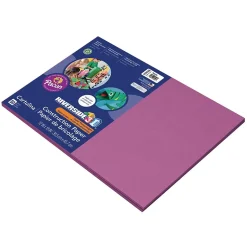 Sale 3D 12" x 18" Construction Paper, Magenta, 50 Sheets (P103628) Construction Paper