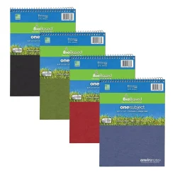 Roaring Spring Paper Products BioBased 1-Subject Professional Notebooks, 11.5" x 8.5", College Ruled, 70 Sheets, Each (13363) Best