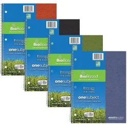 Roaring Spring Paper Products BioBased 1-Subject Notebooks, 8.5" x 11", College Ruled, 70 Sheets, Each (13361) Online