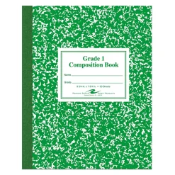 Roaring Spring Paper Products Composition Notebooks, 7.75" x 9.75", Wide Ruled, 50 Sheets, Green (ROA77920) Online