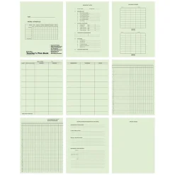 Discount Teachers Plan Book, 8.5" x 11", 56 Pages (12144) Grade Books