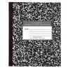 Roaring Spring Paper Products 1-Subject Composition Notebooks, 7" x 8.5", Wide Ruled, 48 Sheets, Black (77333) Discount