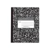 Roaring Spring Paper Products Composition Notebooks, 7" x 8.5", Wide Ruled, 36 Sheets, Black (77332) Hot
