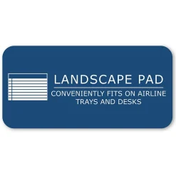 Roaring Spring Paper Products Roaring Spring WIDE Landscape Notepad, College Ruled, 11