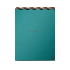 Rocketbook Flip Reusable Smart Notepad, 8.5" x 11", Lined & Dot Grid Ruled, 32 Sheets, Teal (FLP-L-RC-CCE) Online