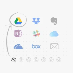 Rocketbook Flip Reusable Smart Notepad, 8.5