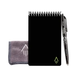 Rocketbook Mini Smart Notepad, 3.5" x 5.5", Dot Grid Ruled, Black, 24 Sheets/Pad (EVR2-M-RC-A-FR) Outlet