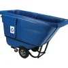 Hand Trucks & Dollies<Rubbermaid Commercial Products Plastic Tilt Truck, .5 yd Capacity, Blue (FG130573BLUE)