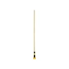 Rubbermaid Gripper 60" Wood Wet Mop Handle, Yellow/Natural (FGH216000000)