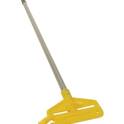 Rubbermaid Invader 60" Vinyl Coated Aluminum Wet Mop Handle, Gray (FGH136000000)
