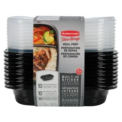 Food Storage Containers<Rubbermaid TakeAlongs Food Storage, 3.7 Cup, 10/Pack (2030326)