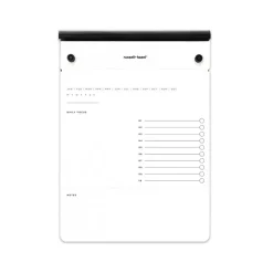 Russell+Hazel Drafter's Tablet Notepad, 6.38" x 8.88", Black/White, 100 Sheets/Pad (40441) Best